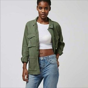 fisherman jacket topshop